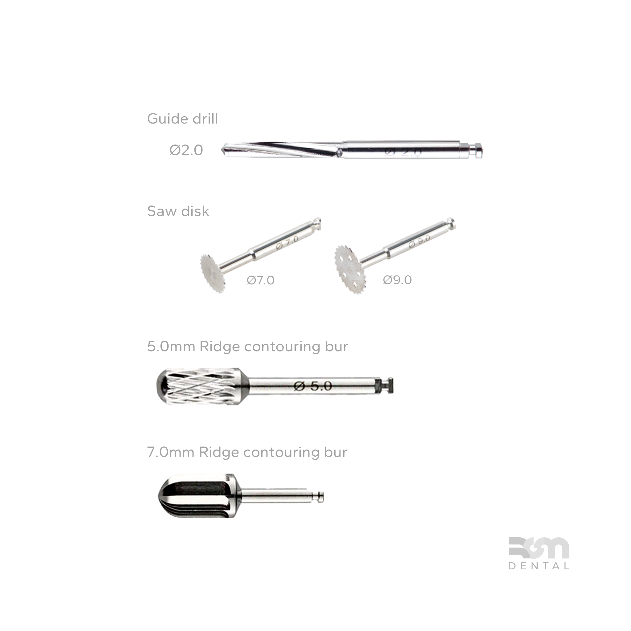 BGM Dental Ridge Contouring Kit