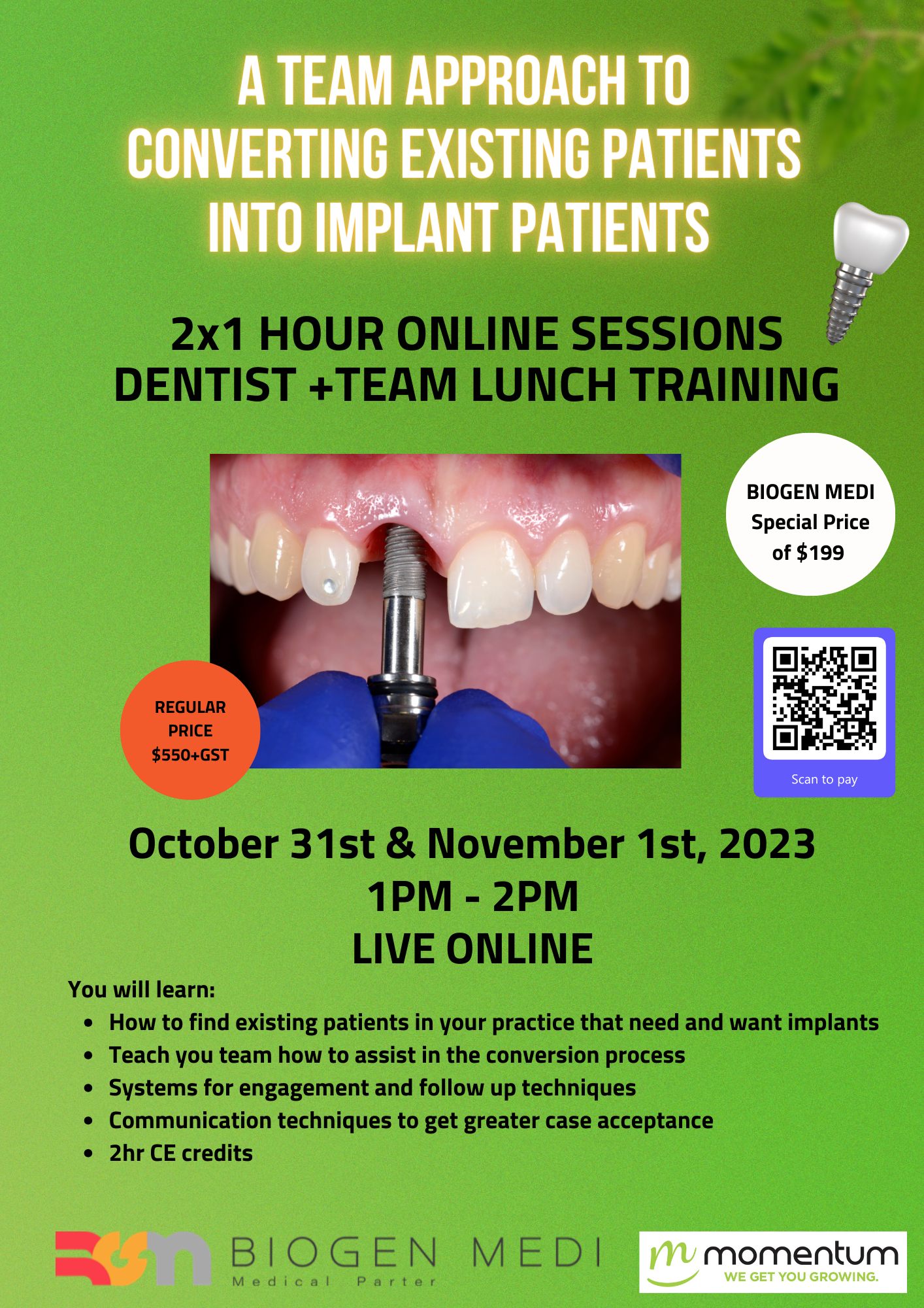 Implant Treatment Consultation Course