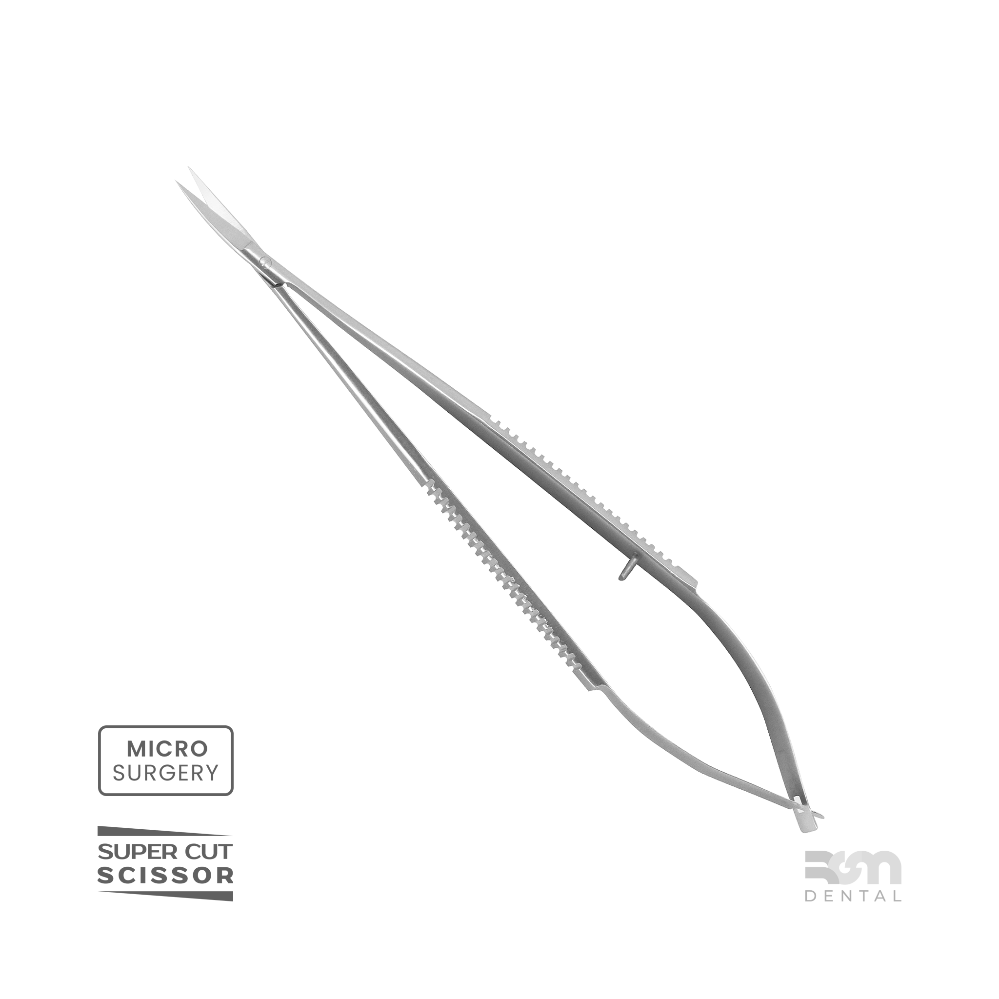 Castroviejo Scissors S31 : 18cm Curved, Super Cut, Micro Surgery