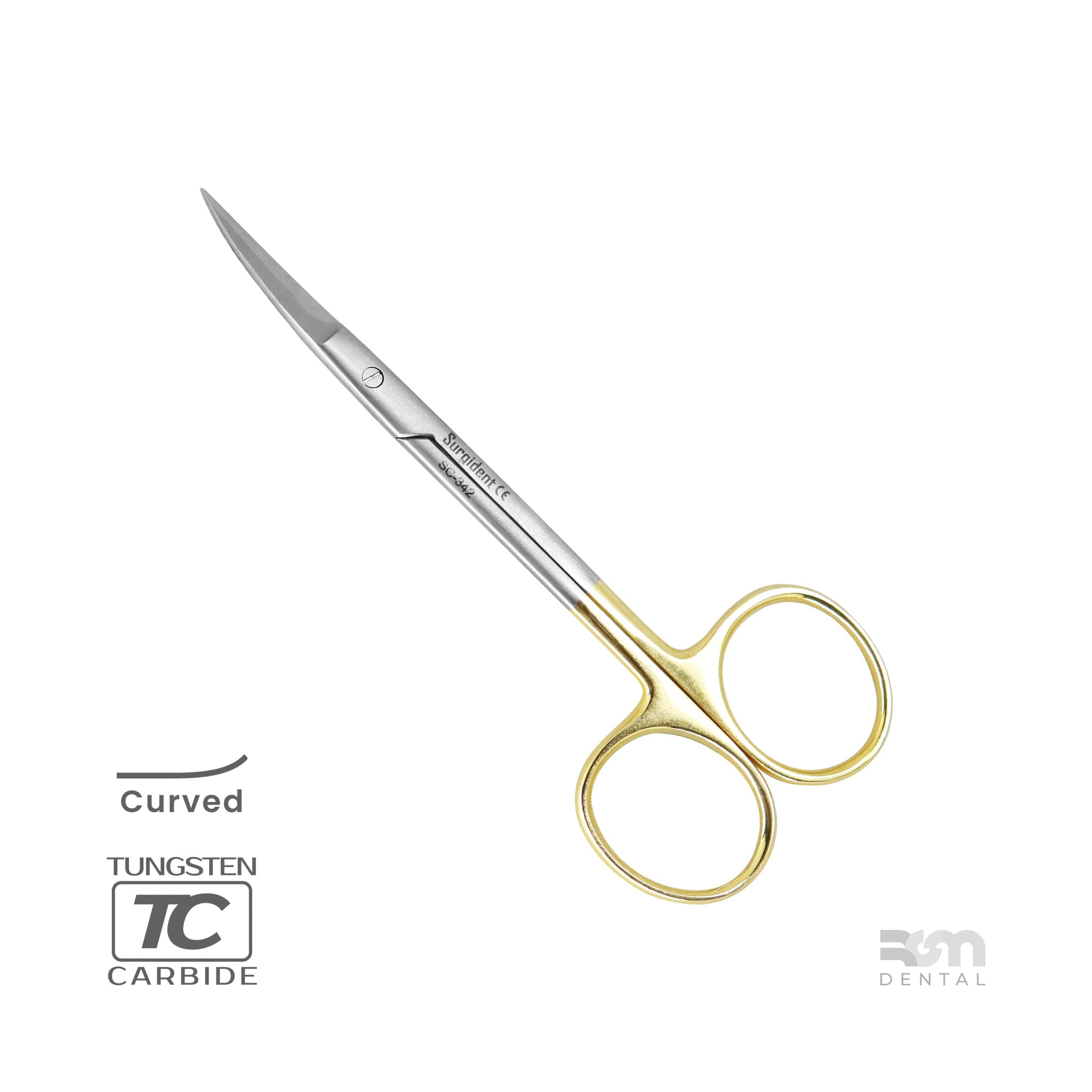 Iris Cutter Rheon Iris Scissors S5083 : T/C 11cm Curved